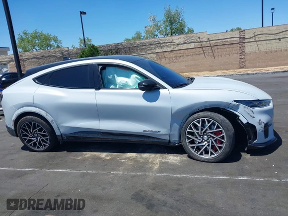 2021 Ford Mustang Mach-E GT with VIN 3FMTK4SX7MME00127, listed as a IAAI auction lot 42229237 with 19,203 mi miles and . Bid and sale history available at DreamBid. Image 14.