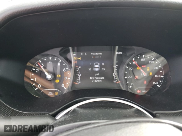 2022 Jeep Compass Altitude with VIN 3C4NJDBB7NT194299, listed as a Copart auction lot 46697265 with 21,809 mi miles and Salvage Title. Bid and sale history available at carsss.com. Image 9.