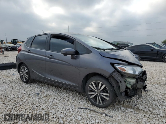 2015 Honda Fit EX-L with VIN 3HGGK5H85FM747522, listed as a Copart auction lot 51089855 with 0 mi miles and Salvage Title. Bid and sale history available at carsss.com. Image 4.