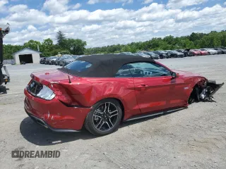 2022 Ford Mustang GT Premium with VIN 1FATP8FF1N5131263, listed as a Copart auction lot 59709614 with 3,692 mi miles and Salvage title. Bid and sale history available at DreamBid. Image 3.