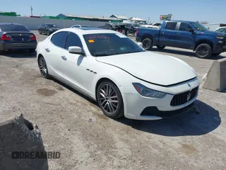 2015 Maserati Ghibli z VIN ZAM57XSA9F1145276, wystawiony jako IAAI lot #41841764 z przebiegiem 126 921 mil mil oraz . Historia ofert i sprzedaży dostępna na DreamBid. Obrazek 1.