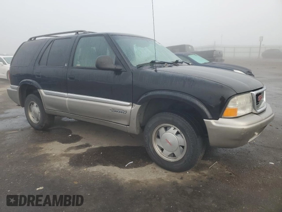 1998 GMC Jimmy SL with VIN 1GKCS13W8W2572514, listed as a Copart auction lot 83016224 with 85,044 mi miles and Salvage Title. Bid and sale history available at carsss.com. Image 4.