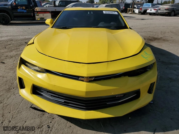2016 Chevrolet Camaro 1LT with VIN 1G1FB1RS6G0165598, listed as a Copart auction lot 80999854 with 144,653 mi miles and Salvage Title. Bid and sale history available at carsss.com. Image 5.