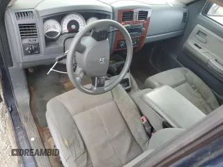 2005 Dodge Dakota SLT with VIN 1D7HE48NX5S308595, listed as a Copart auction lot 56713434 with 257,419 mi miles and Salvage Title. Bid and sale history available at carsss.com. Image 8.