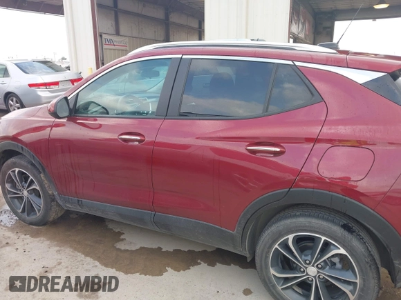 2023 Buick Encore GX Select with VIN KL4MMDS21PB066190, listed as a IAAI auction lot 42036184 with 33,213 mi miles and . Bid and sale history available at DreamBid. Image 14.