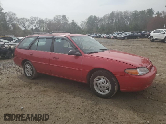 1997 Ford Escort LX with VIN 3FALP15P5VR105005, listed as a Copart auction lot 54650145 with 50,561 mi miles and Clean title. Bid and sale history available at DreamBid. Image 4.