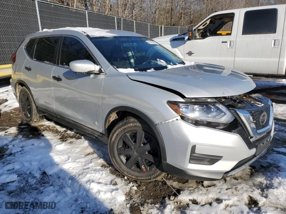 2018 Nissan Rogue S with VIN 5N1AT2MT7JC712058, listed as a Copart auction lot 87670855 with 137,001 mi miles and Salvage Title. Bid and sale history available at carsss.com. Image 4.