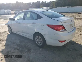 2017 Hyundai Accent SE with VIN KMHCT4AE6HU370276, listed as a Copart auction lot 45714175 with 130,362 mi miles and Salvage Title. Bid and sale history available at carsss.com. Image 2.