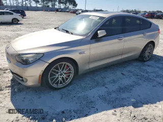 2010 BMW 5 Series GT 550i with VIN WBASN4C52AC209388, listed as a Copart auction lot 46691885 with 127,058 mi miles and Clean Title. Bid and sale history available at carsss.com. Image 1.