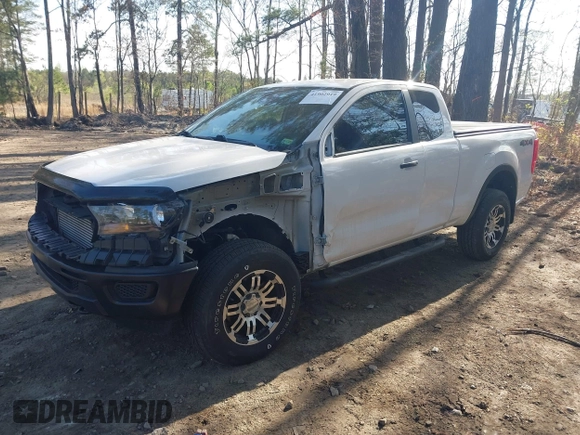 2020 Ford Ranger XL with VIN 1FTER1FH4LLA24075, listed as a IAAI auction lot 41902919 with 76,160 mi miles. Bid and sale history available at carsss.com. Image 18.