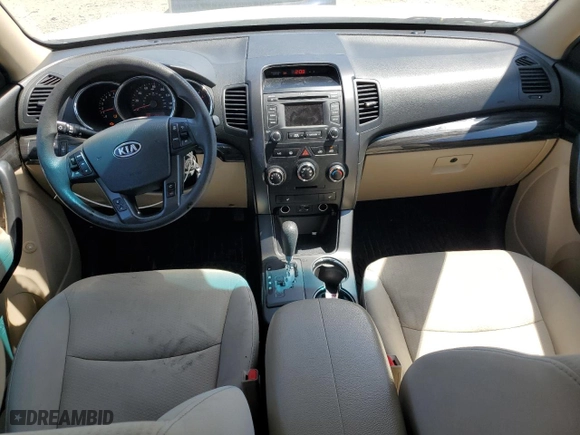 2013 Kia Sorento LX with VIN 5XYKT4A60DG418195, listed as a Copart auction lot 53351945 with 183,902 mi miles and Clean Title. Bid and sale history available at carsss.com. Image 8.