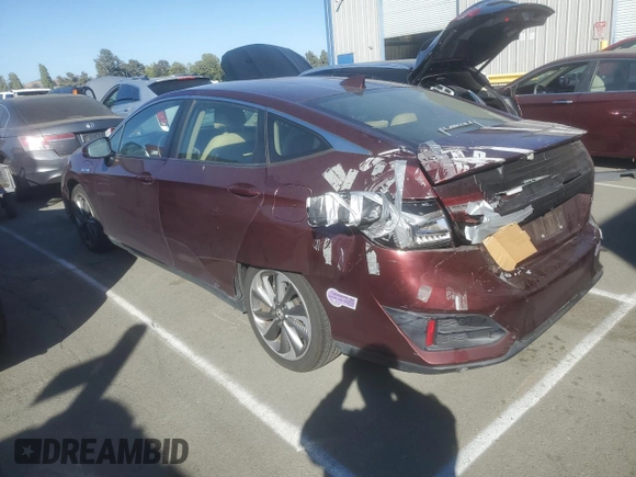 2018 Honda Clarity Plug-In Hybrid with VIN JHMZC5F11JC022521, listed as a Copart auction lot 62568624 with 120,941 mi miles and Salvage Title. Bid and sale history available at carsss.com. Image 2.