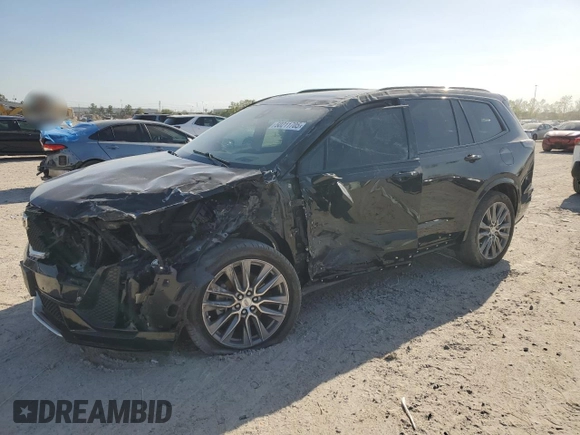 2020 Cadillac XT6 AWD Sport z VIN 1GYKPHRS2LZ172371, wystawiony jako Copart lot #50211705 z przebiegiem 59 704 mil mil oraz Szkody całkowita. Historia ofert i sprzedaży dostępna na DreamBid. Obrazek 1.