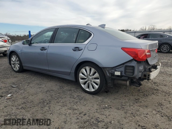 2014 Acura RLX Hybrid Advance z VIN JH4KC2F9XEC000075, wystawiony jako Copart lot #86945524 z przebiegiem 171 513 mil mil oraz Szkoda całkowita • Salvage title. Historia ofert i sprzedaży dostępna na DreamBid. Obrazek 2.