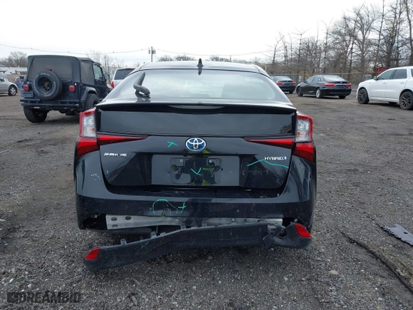 2022 Toyota Prius L Eco with VIN JTDKAMFUXN3174204, listed as a IAAI auction lot 41747089 with 79,531 mi miles. Bid and sale history available at carsss.com. Image 16.