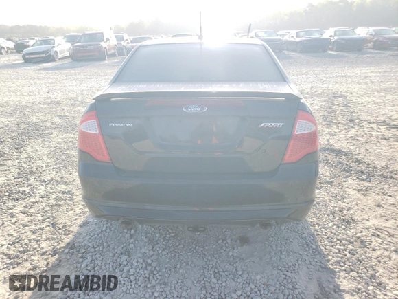 2012 Ford Fusion SPORT with VIN 3FAHP0KCXCR319020, listed as a Copart auction lot 50870635 with 159,828 mi miles and Salvage Title. Bid and sale history available at carsss.com. Image 6.