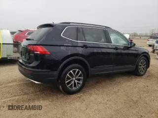 2019 Volkswagen Tiguan SE with VIN 3VV2B7AX2KM201195, listed as a Copart auction lot 52821335 with 72,382 mi miles and Salvage Title. Bid and sale history available at DreamBid. Image 3.