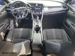 2019 Honda Civic Sedan Sport with VIN 19XFC2F8XKE008109, listed as a Copart auction lot 47468085 with 126,934 mi miles and Salvage Title. Bid and sale history available at carsss.com. Image 8.