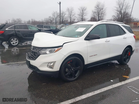 2021 Chevrolet Equinox Premier with VIN 2GNAXNEV7M6112087, listed as a IAAI auction lot 41102702 with 32,995 mi miles. Bid and sale history available at carsss.com. Image 17.