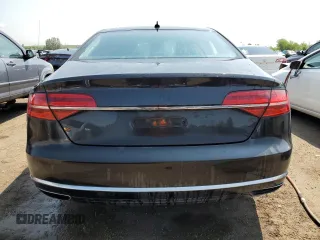 2017 Audi A8 with VIN WAUJ4AFD2HN001445, listed as a Copart auction lot 60271945 with 27,273 mi miles and Salvage title. Bid and sale history available at DreamBid. Image 6.