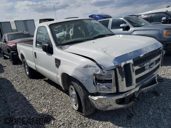 2008 Ford F-250 with VIN 1FTSF20R38EC99872, listed as a Copart auction lot 53892765 with 51,618 mi miles and Clean title. Bid and sale history available at DreamBid. Image 4.