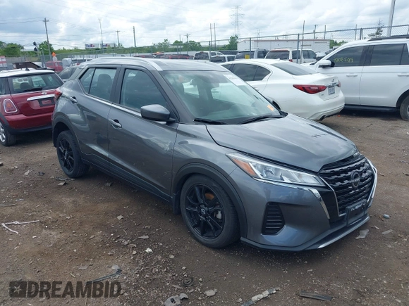 2023 Nissan Kicks SV with VIN 3N1CP5CV2PL488154, listed as a IAAI auction lot 42243416 with 36,535 mi miles and . Bid and sale history available at DreamBid. Image 1.