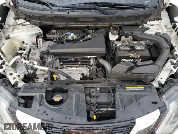 2017 Nissan Rogue SV with VIN 5N1AT2MT1HC875914, listed as a Copart auction lot 48263925 with 80,874 mi miles and Salvage Title. Bid and sale history available at carsss.com. Image 14.