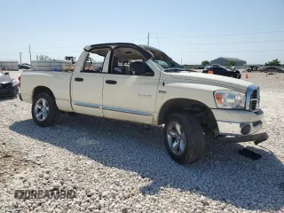 2008 Dodge 1500 SLT with VIN 1D7HU182X8J231213, listed as a Copart auction lot 52892085 with 190,865 mi miles and Salvage Title. Bid and sale history available at DreamBid. Image 4.