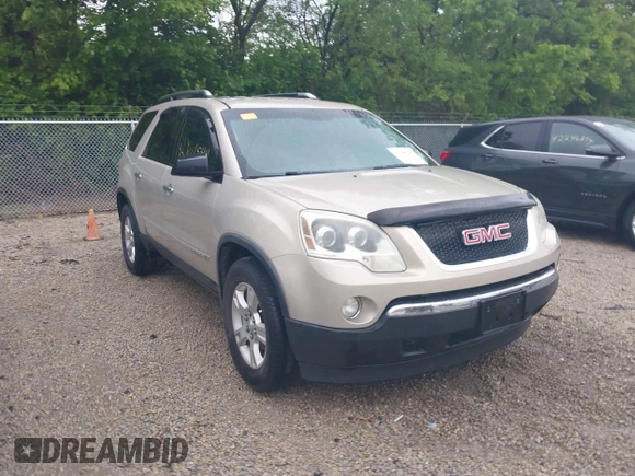 2008 GMC Acadia SLE1 z VIN 1GKER13778J292038, wystawiony jako IAAI lot #42308544 z przebiegiem 195 446 mil mil oraz . Historia ofert i sprzedaży dostępna na DreamBid. Obrazek 1.