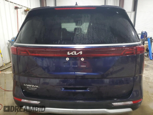 2023 Kia Carnival LX with VIN KNDNB4H37P6193583, listed as a Copart auction lot 51177845 with 23,171 mi miles and Salvage Title. Bid and sale history available at carsss.com. Image 6.