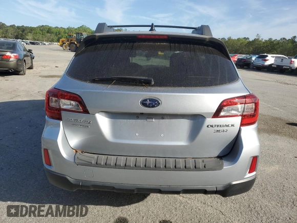 2016 Subaru Outback Limited with VIN 4S4BSENC3G3246936, listed as a Copart auction lot 52123095 with Not provided miles and Salvage title. Bid and sale history available at DreamBid. Image 6.