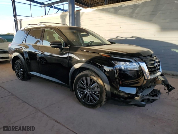 2022 Nissan Pathfinder SL with VIN 5N1DR3CB5NC210598, listed as a Copart auction lot 85279854 with 70,428 mi miles and Salvage Title. Bid and sale history available at carsss.com. Image 4.