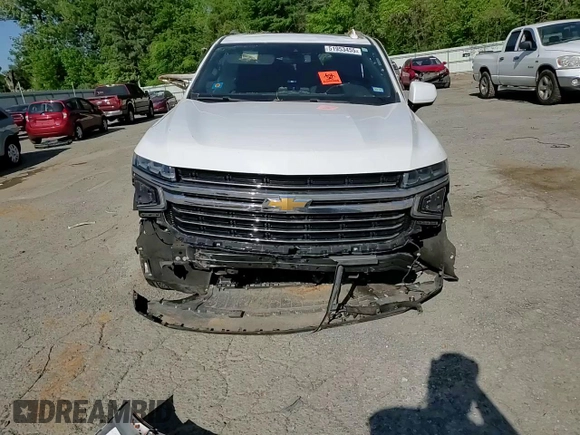2021 Chevrolet Tahoe LT with VIN 1GNSCNKD1MR363008, listed as a Copart auction lot 51953455 with 77,353 mi miles and Salvage title. Bid and sale history available at DreamBid. Image 12.