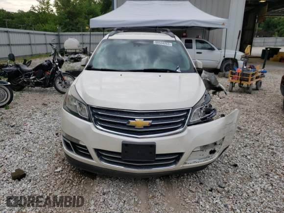 2014 Chevrolet Traverse LTZ with VIN 1GNKRJKD3EJ181480, listed as a Copart auction lot 57624754 with 138,133 mi miles and Non Repairable. Bid and sale history available at DreamBid. Image 5.