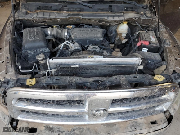 2010 Dodge Ram 1500 SLT with VIN 1D7RB1CP5AS180166, listed as a Copart auction lot 76396334 with 128,234 mi miles and Salvage Title. Bid and sale history available at carsss.com. Image 13.
