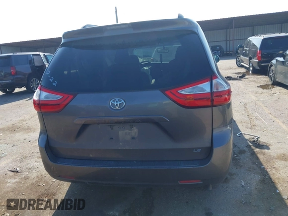 2016 Toyota Sienna LE AAS with VIN 5TDKK3DC1GS714039, listed as a IAAI auction lot 41868423 with 150,817 mi miles. Bid and sale history available at carsss.com. Image 16.