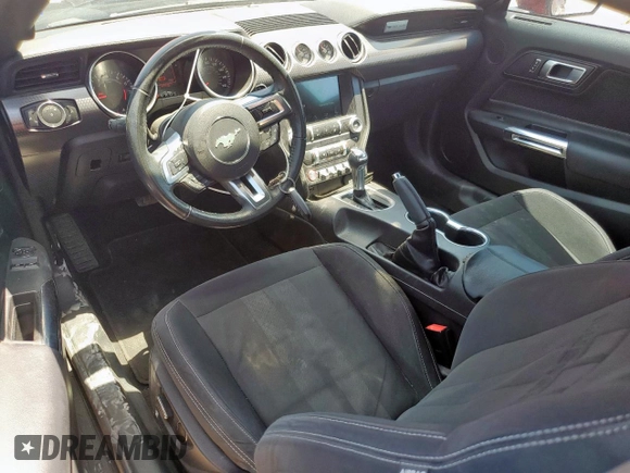 2019 Ford Mustang EcoBoost with VIN 1FA6P8TH6K5202066, listed as a Copart auction lot 57166205 with 88,491 mi miles and Salvage title. Bid and sale history available at DreamBid. Image 8.