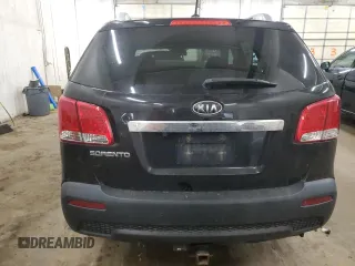 2013 Kia Sorento LX with VIN 5XYKT4A20DG419764, listed as a Copart auction lot 53566815 with 270,017 mi miles and Salvage Title. Bid and sale history available at carsss.com. Image 6.