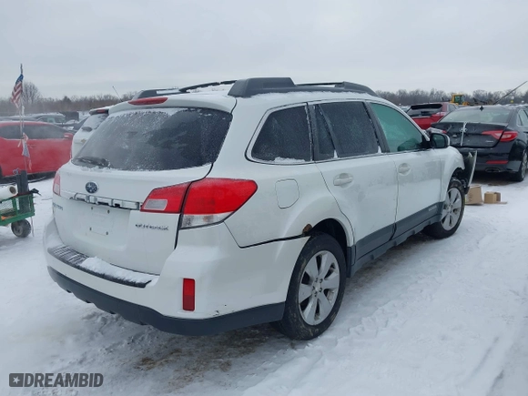 2010 Subaru Outback Prem All-Weathr/Pwr Moon with VIN 4S4BRCGC1A3333528, listed as a IAAI auction lot 41269645 with 184,858 mi miles. Bid and sale history available at carsss.com. Image 4.