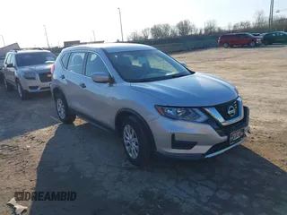 2017 Nissan Rogue S with VIN KNMAT2MV9HP563256, listed as a IAAI auction lot 41732780 with 135,505 mi miles and . Bid and sale history available at DreamBid. Image 1.
