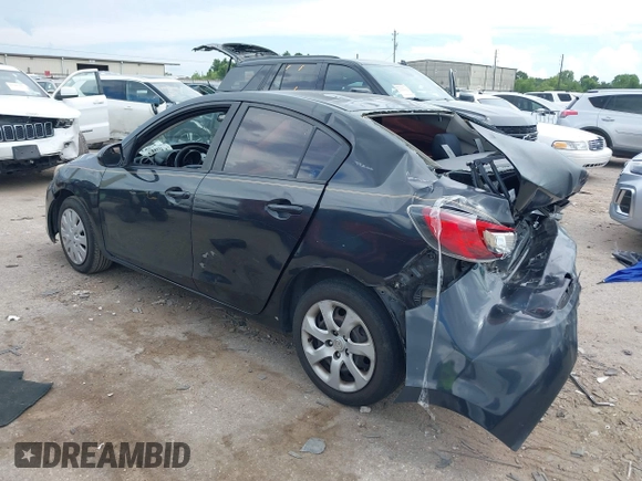 2013 Mazda 3 i SV with VIN JM1BL1TF1D1791113, listed as a IAAI auction lot 42588531 with 183,398 mi miles and . Bid and sale history available at DreamBid. Image 3.