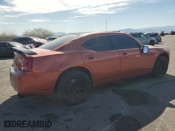 2006 Dodge Charger R/T with VIN 2B3KA53HX6H410069, listed as a Copart auction lot 50585135 with 191,048 mi miles and Salvage Title. Bid and sale history available at carsss.com. Image 3.