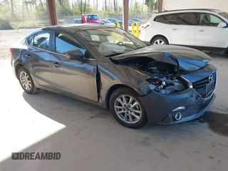 2014 Mazda 3 i Grand Touring with VIN JM1BM1W76E1174860, listed as a IAAI auction lot 42095053 with 44,727 mi miles and . Bid and sale history available at DreamBid. Image 1.