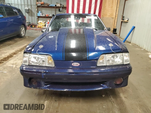1989 Ford Mustang z VIN 1FABP41A9KF195833, wystawiony jako Copart lot #51102975 z przebiegiem 39 598 mil mil oraz Szkoda całkowita • Salvage title. Historia ofert i sprzedaży dostępna na DreamBid. Obrazek 5.