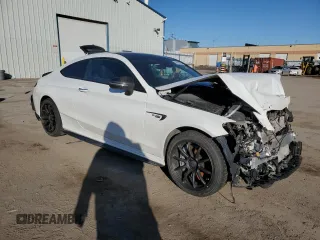 2020 Mercedes-Benz C 43 AMG z VIN WDDWJ6EB9LF944195, wystawiony jako Copart lot #46895095 z przebiegiem 75 299 mil mil oraz Szkoda całkowita • Salvage title. Historia ofert i sprzedaży dostępna na DreamBid. Obrazek 4.