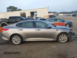 2018 Kia Optima LX with VIN 5XXGT4L39JG269147, listed as a IAAI auction lot 40743582 with 95,283 mi miles and . Bid and sale history available at DreamBid. Image 13.