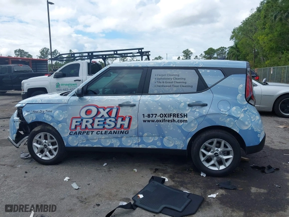2024 Kia Soul LX with VIN KNDJ23AU4R7242246, listed as a IAAI auction lot 41667185 with 7,259 mi miles. Bid and sale history available at carsss.com. Image 14.
