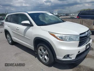 2015 Toyota Highlander Limited z VIN 5TDDKRFH1FS115645, wystawiony jako IAAI lot #42331534 z przebiegiem 195 360 mil mil oraz . Historia ofert i sprzedaży dostępna na DreamBid. Obrazek 1.