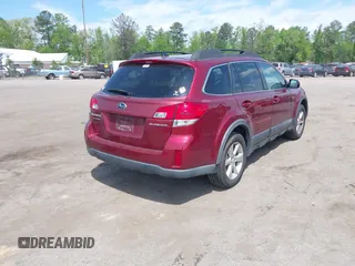 2014 Subaru Outback 2.5i Limited with VIN 4S4BRCNC7E3311039, listed as a IAAI auction lot 42102365 with 187,861 mi miles. Bid and sale history available at carsss.com. Image 4.