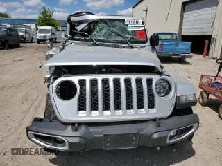 2023 Jeep Gladiator Overland with VIN 1C6HJTFG3PL564263, listed as a Copart auction lot 57021075 with Not provided miles and Non repairable. Bid and sale history available at DreamBid. Image 5.